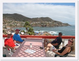 IMG_0925 * Apres-Dive Lunch at Celia's, overlooking La Bufadora's bay * 3264 x 2448 * (2.19MB)